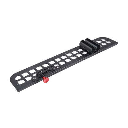 Black Alloy Cargo Box Trunk Rail Tool Mounting Bracket Fits LR Defender 2020-23 12