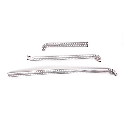 Red Real Carbon Fiber Dash Panel Door Handle Trim Kit Accessory For Corvette C8 21