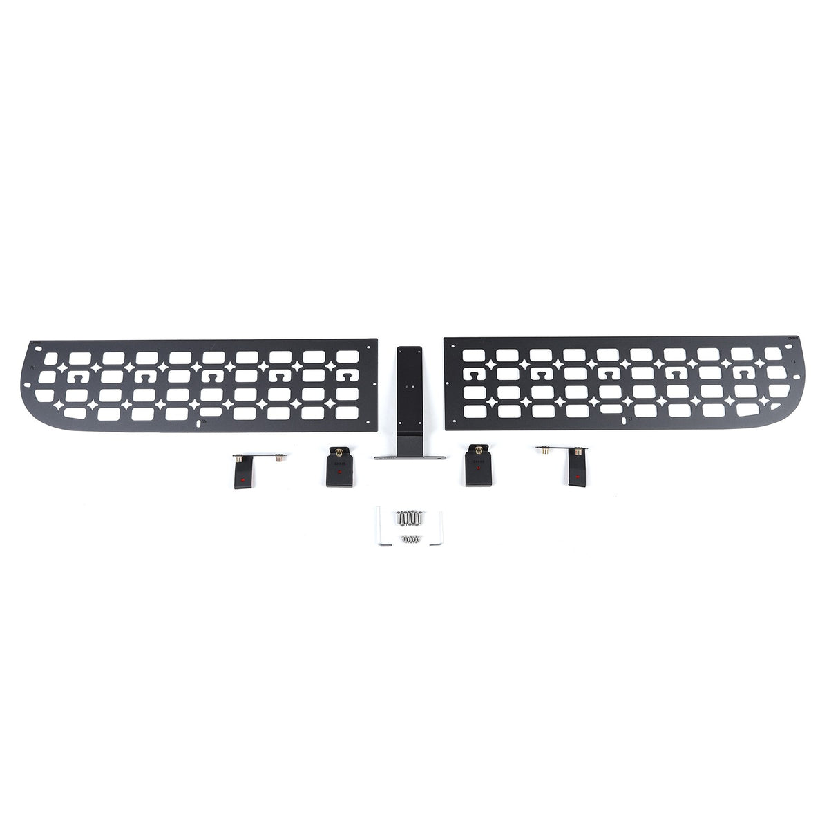 Rear Window Storage Barrier Molle Panel For Toyota Prado 2003-2009 5