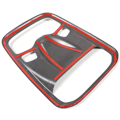 Real Carbon Fiber Overhead Reading Lamp Light Trim For Lotus EMIRA 2021-2025 US 9