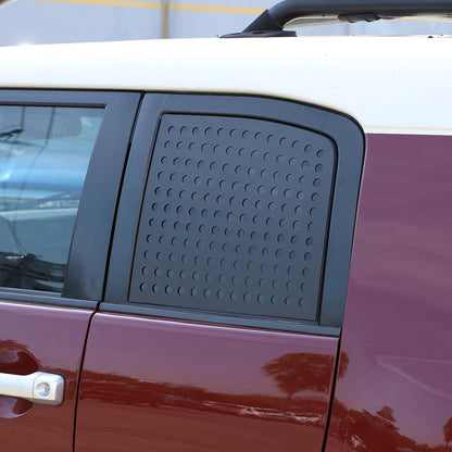 For Toyota FJ Cruiser 2007-2022 Rear Quarter Window Honeycomb Frame Trim Cover 4