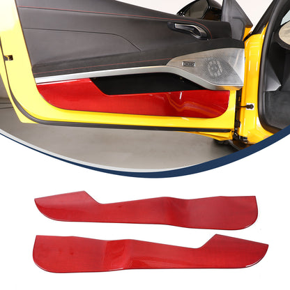 Red Real Carbon Fiber Interior Exterior Conosle Trim Cover For Lotus EMIRA 21-25 195