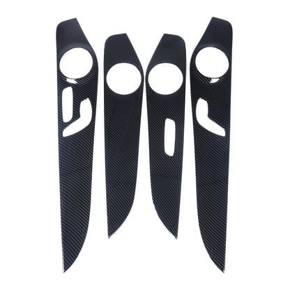 ABS Carbon Fiber Interior Door Panel Trim Cover For Benz C-Class W205 2015-21 US 12