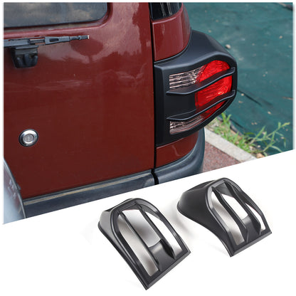 Matte Front Rear Headlight Tail Light Cover Trim Set For 07-20 Toyota FJ Cruiser 3