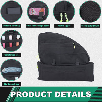 Black Rear Trunk Right Side Storage Bag Organizer For Honda Odyssey RB3 2014-24 9
