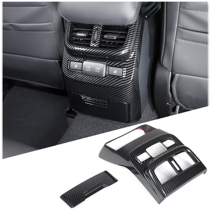 ABS Carbon Fiber Rear Air Vent Outlet Cover Trim For ​Subaru Outback 2021-23 US 7