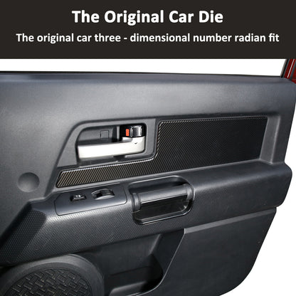 ABS Inner Door Trim Panel Strip Cover Decorate For Toyota FJ Cruiser 2007-2021 6