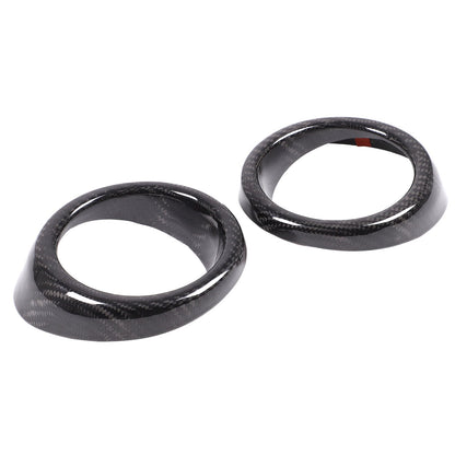 Real Carbon Fiber Front Fog Light Bezel Trim For Infiniti G Series 2010-2013 6