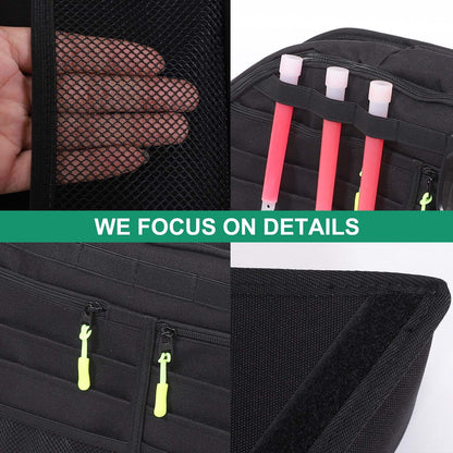 Rear Trunk Side Storage Bag Pockets Organizer For Range Rover Vogue L405 2018-22 16