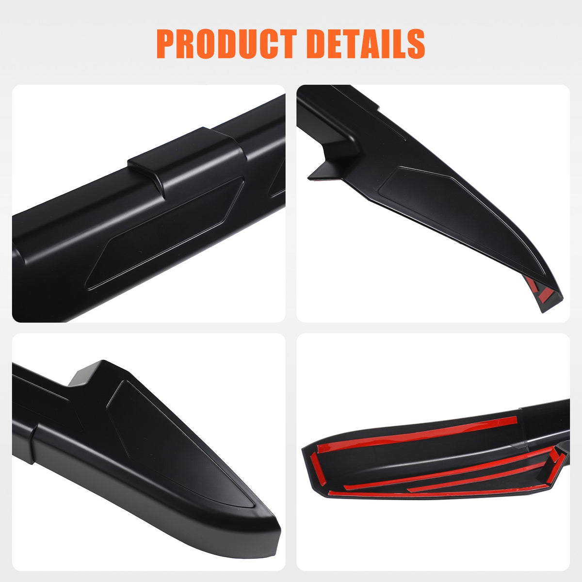 Matte Black ABS Front Grille Headlight Trim For Toyota FJ Cruiser 2007-2021 US 14