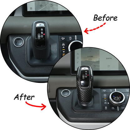 Real Dry Carbon Fiber Full Interior Trim Set For LR Defender 90 110 L663 20-23 83