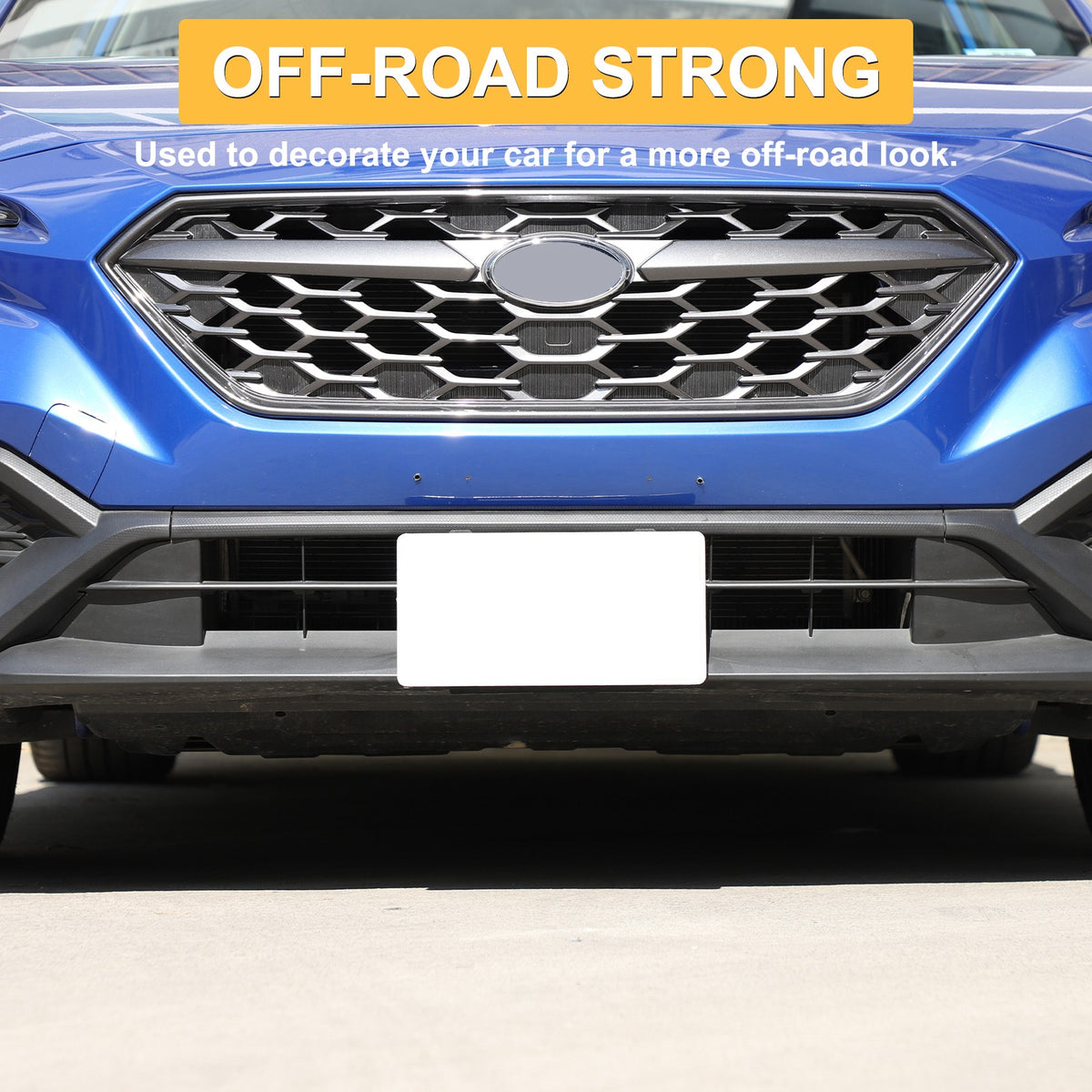 Carbon Steel Front License Plate Bracket For Subaru WRX 2022+ US Version US 15