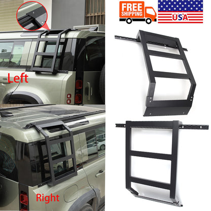 Back Rear Roof Ladder Tailgate Passanger Side Rack For LR Defender 20-24 US 1