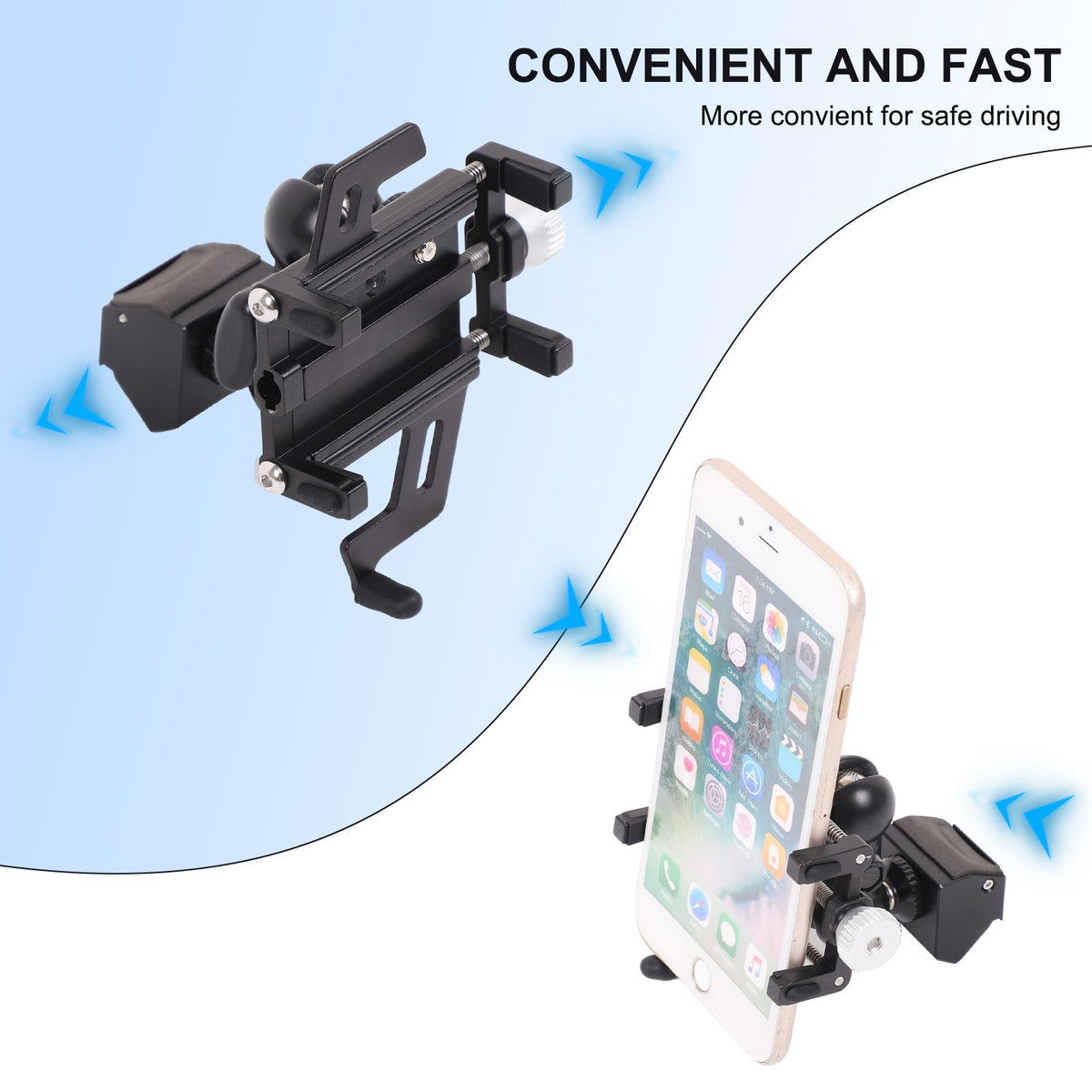 Inner Dashboard Air Vent Phone Holder Mount Bracket For Corvette C8 2020-2025 9