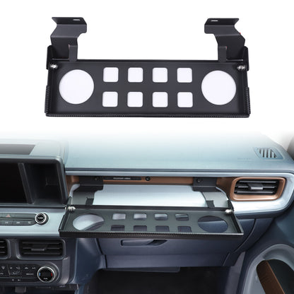Aluminum Multi-functional Passenger Side Storage Rack For Ford Maverick 2022+ 10