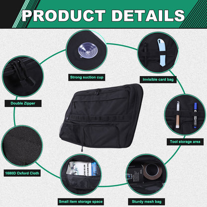 Car Trunk Left Side Window Storage Bag Tool Bag For Honda Pilot 2003-2008 US 2