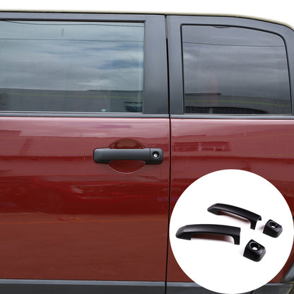 Matte Black Mirror Covers +Door Handle Covers Kit For Toyot-a FJ Cruiser 2007-21 11