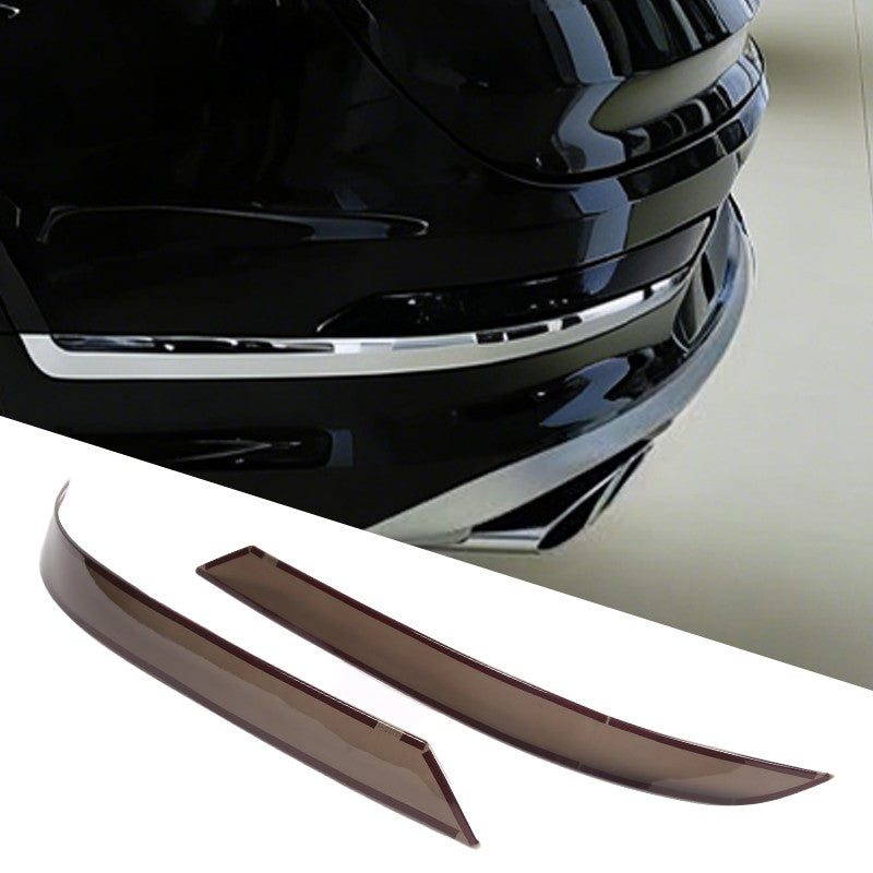 Smoked Black Rear Fog Light Lamp Trim Cover For Bentley Bentayga 2021-23 US 7