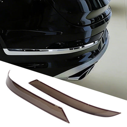 Smoked Black Rear Fog Light Lamp Trim Cover For Bentley Bentayga 2021-23 US 7