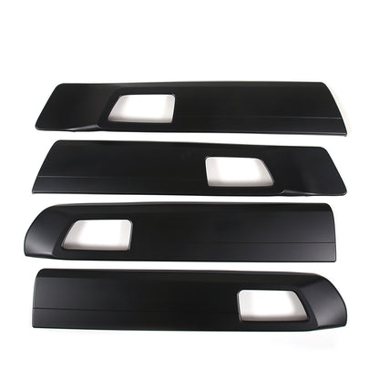Matte Black ABS Interior Decoration Cover Trim Kit For Toyota Tundra 2022-26 US - Variants 6-10 65