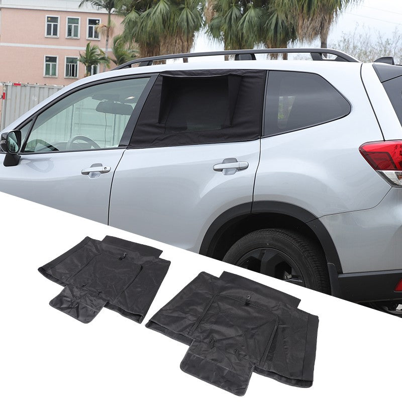 Rear Window Sunshade Visor For Subaru Forester SK 2019-2024 21