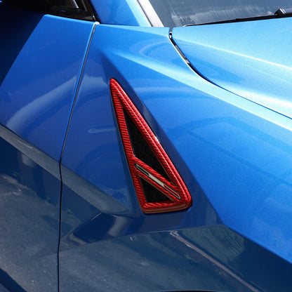 Red Car Side Wing Air Flow Fender Vent Trim Sticker For Lamborghini URUS 18-23 4