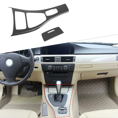 ABS Carbon Fiber Interior Panel trim Cover For BMW 3 328i Coupe 2008-12 US 9