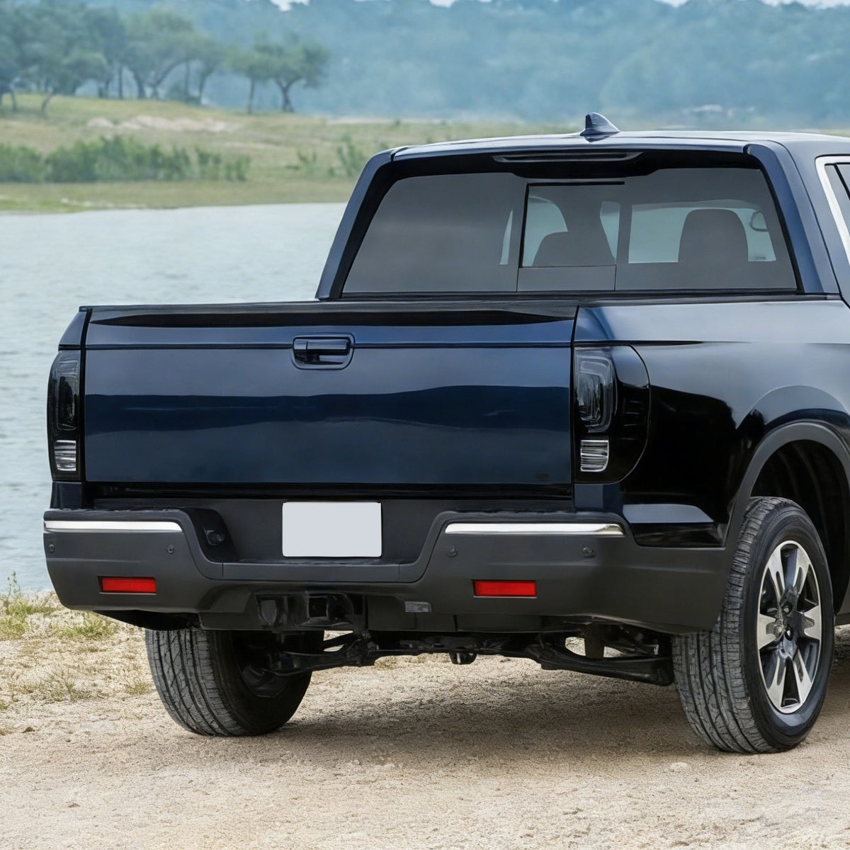 Transparent Gray Smoked Tail Light Cover Trim For Honda Ridgeline 2017+ US 20