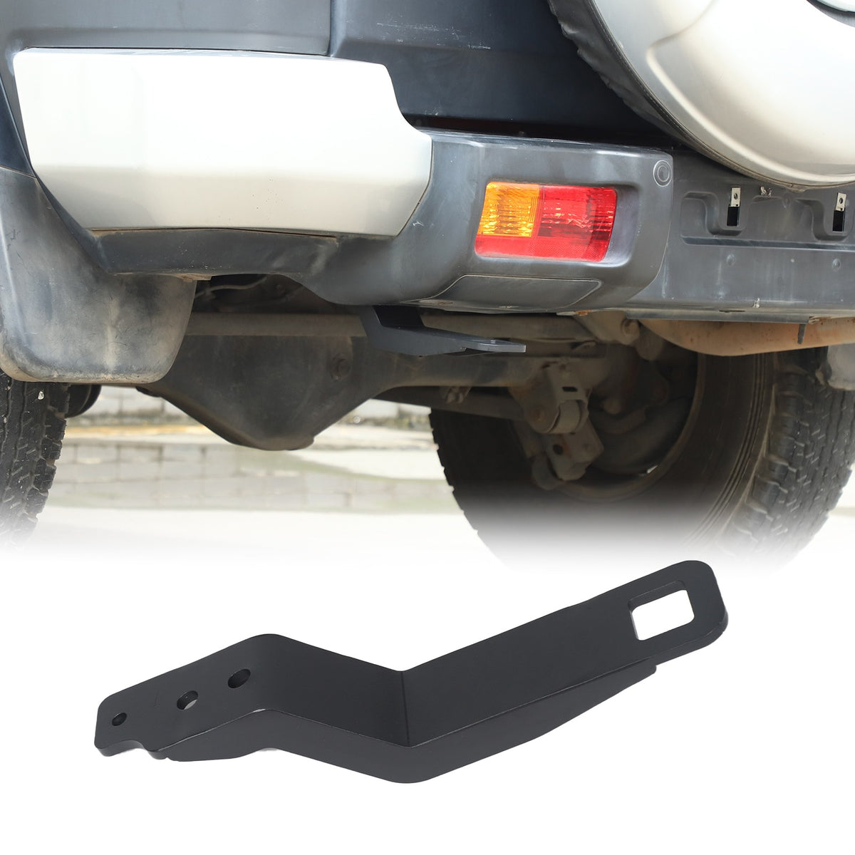 Steel Rear Bumper Tow Hook For Toyota FJ Cruiser 2007‑2021 2