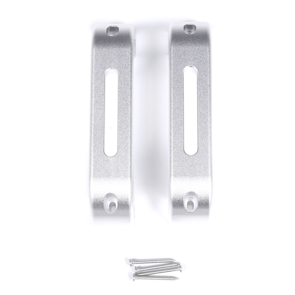 Silver Hollow Inner Door Handle Grab Handle Trim For Land Rover Defender 2004-18 19