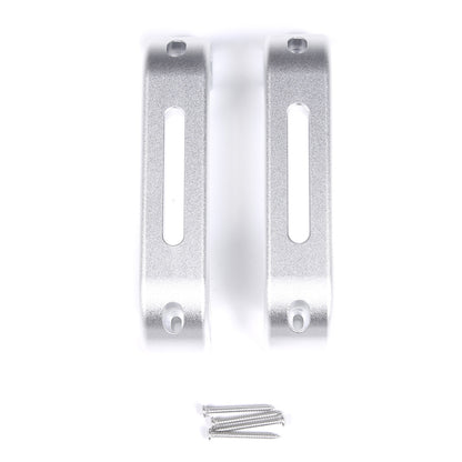 Silver Hollow Inner Door Handle Grab Handle Trim For Land Rover Defender 2004-18 19