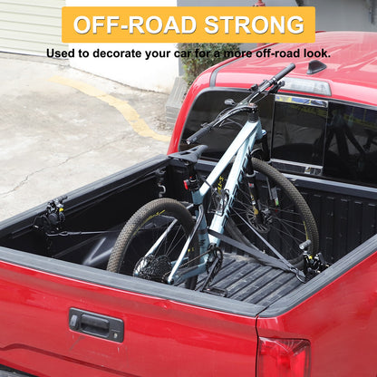 Retractable Truck Bed Tie-Down Ratchet Straps For Toyota Tacoma/Tundra US 16