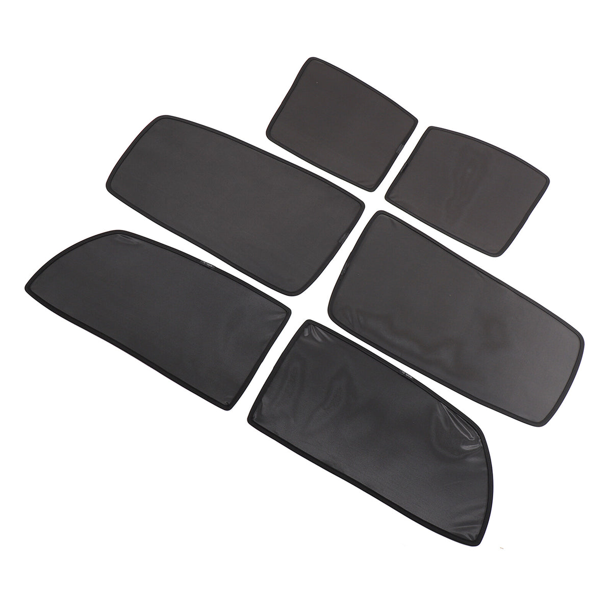 Black Window Screen Sun Shade Mesh Cover Windshield for Toyota Tundra 2007-21 US 9
