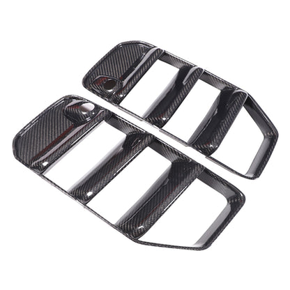 Real Carbon Fiber Front Bumper Air Intake Grille Trim Set For Benz G63 W465 25+ 3