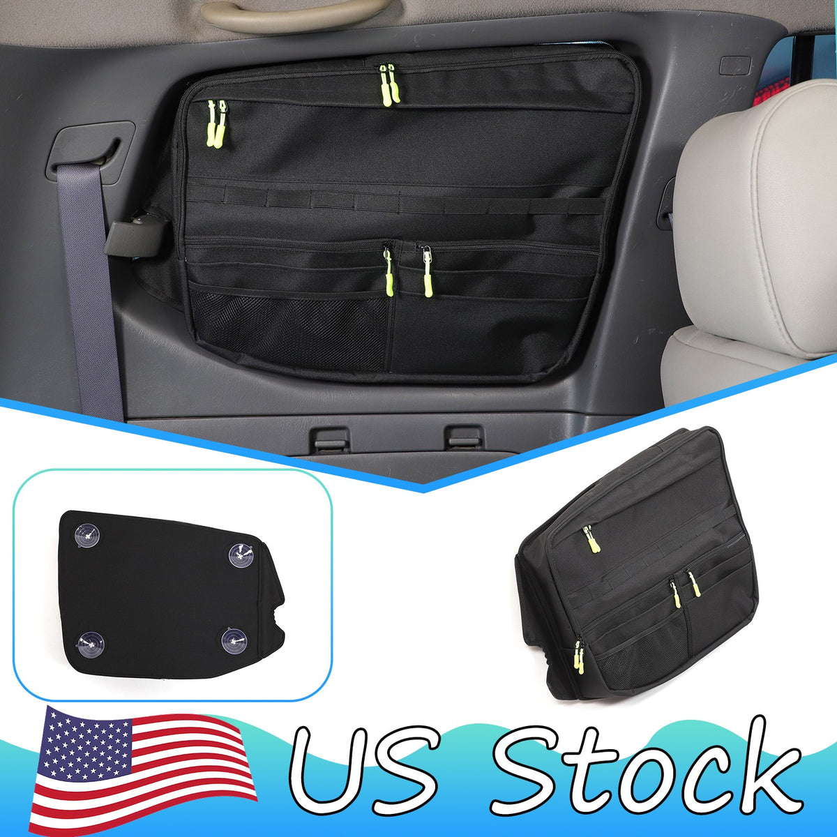 Left Side Rear Quarter Storage Bag For Toyota Land Cruiser Prado J120 03-09 US 1
