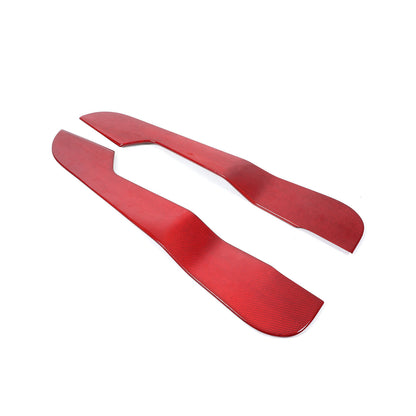 Red Real Carbon Fiber Interior Exterior Conosle Trim Cover For Lotus EMIRA 21-25 205