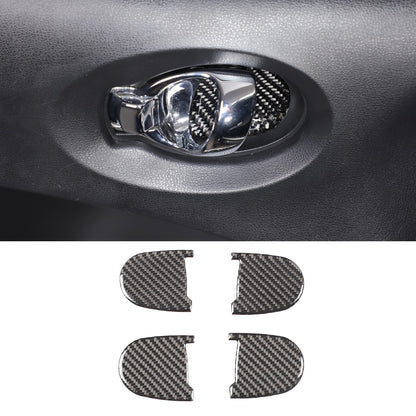 Soft Carbon Fiber Interior Center Console trim Sticker For Nissan Juke 2011-2019 243