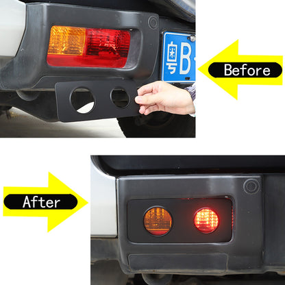 Matte Black ABS Full Exterior Cover Trim Set For Toyota FJ Cruiser 2007-2021 40
