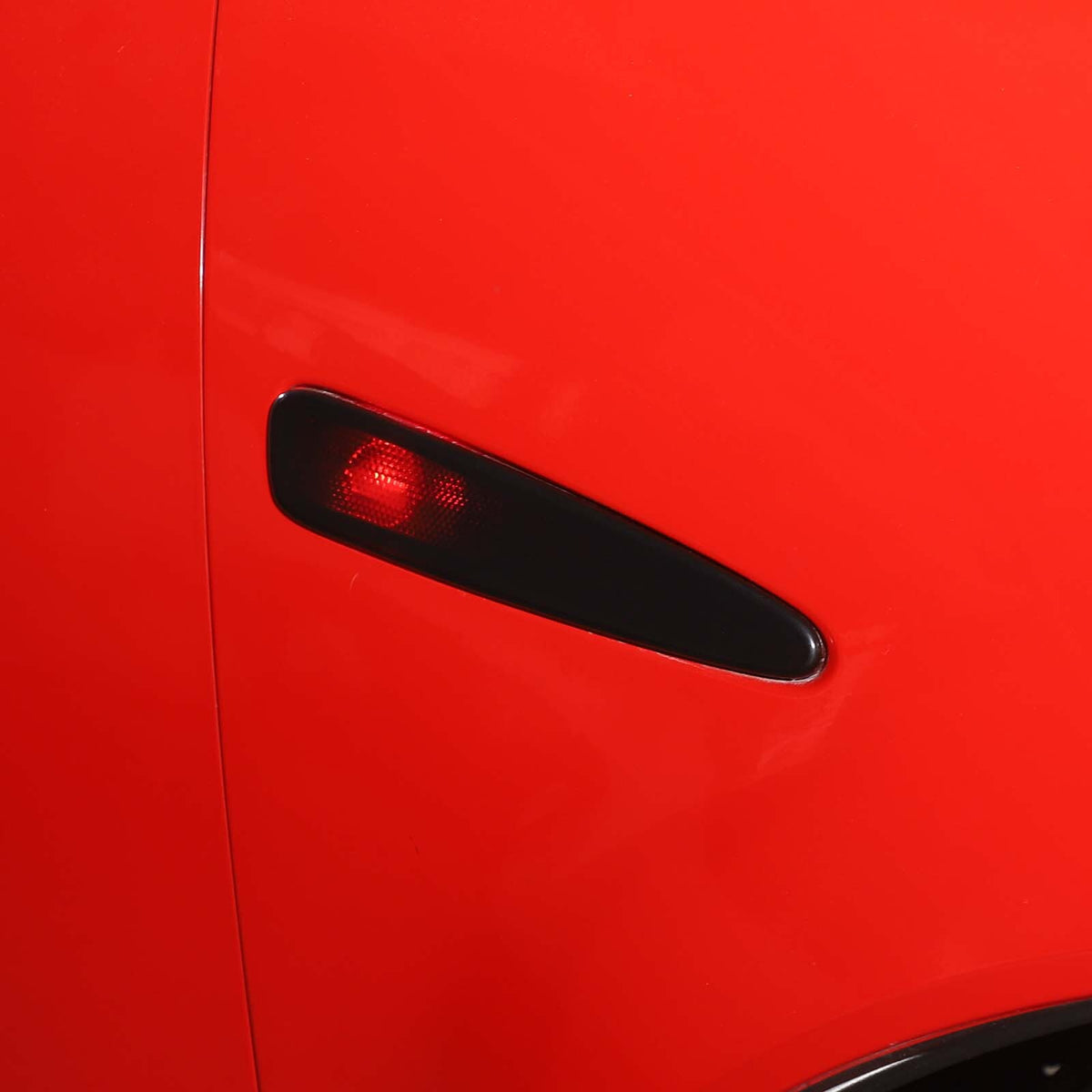 Smoked Black Front Headlight & Rear Tail Light Cover Trim For Corvette C6 05-13 48