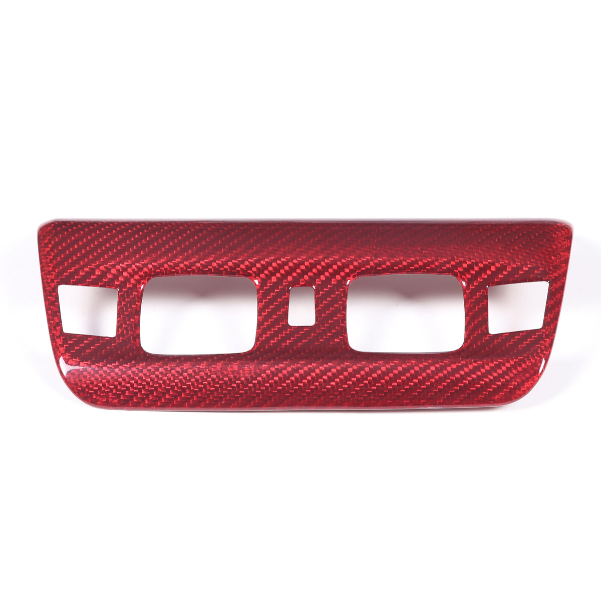 Red Real Dry Carbon Fiber Reading Light Trim Frame Cover For Corvette C8 20+ US 20