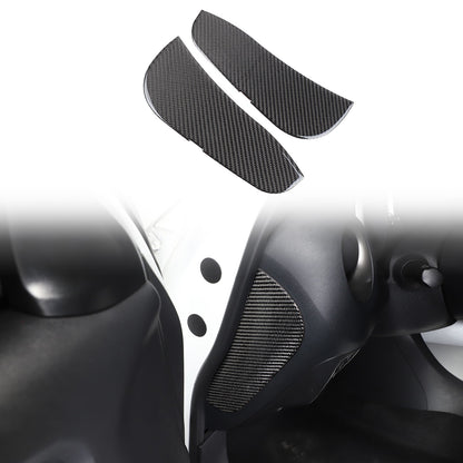 Soft Carbon Fiber Interior Center Console trim Sticker For Nissan Juke 2011-2019 161
