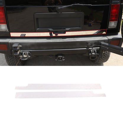 Stainless Steel Tailgate Accent Trim 1 Pc Set For Hummer H2 2003-2009 US 5