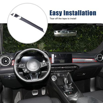 Real Carbon fiber Interior Dashboard Cover trim Strip for Alfa Romeo Tonali 22+ 13