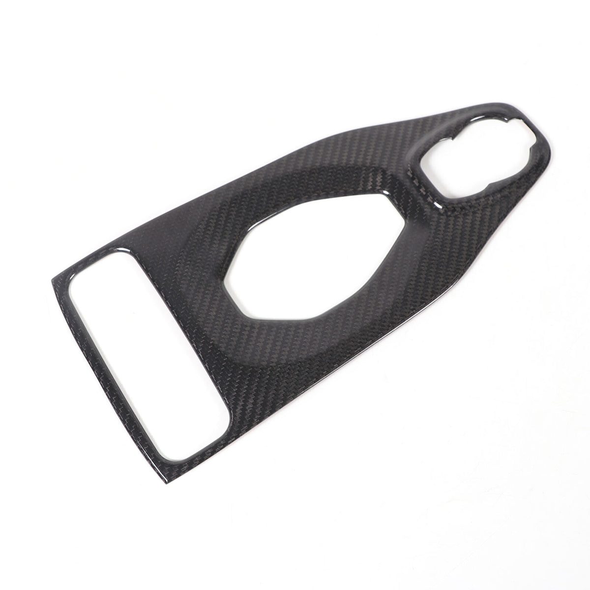 Real Carbon Fiber Center Gear Panel Trim Cover Kit For Lotus EMIRA AT 2021-25 6