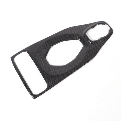 Real Carbon Fiber Center Gear Panel Trim Cover Kit For Lotus EMIRA AT 2021-25 6