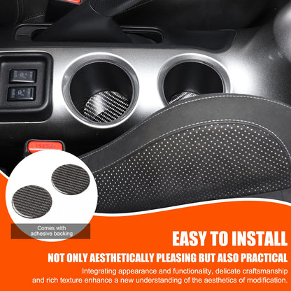 Soft Carbon Fiber Interior Center Console trim Sticker For Nissan Juke 2011-2019 180