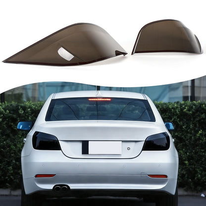 Smoked Black Taillight Blackout Trim Cover For BMW 5 Series E60/M5 2004-10 US 15