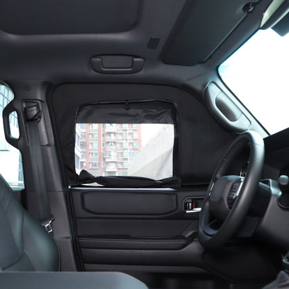 Front Window Vent Visor Sun Shade Cover For Toyota Land Cruiser Prado LC250 24+ 16