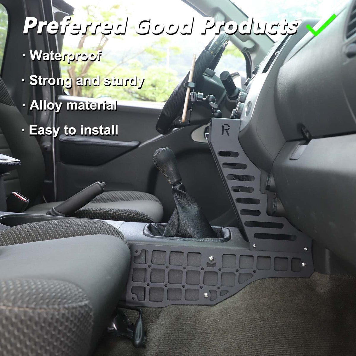 Center Console Multi-Function Extension Platform For Nissan Frontier 2009-2017 16