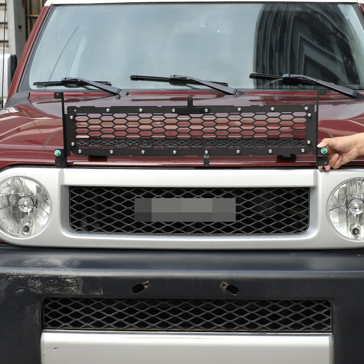 Steel Front Grille Light Mount Bracket For Toyota FJ Cruiser 2007-2021 US 3